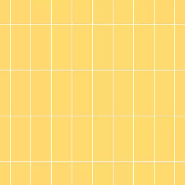 Tischläufer Linien gelb weiß