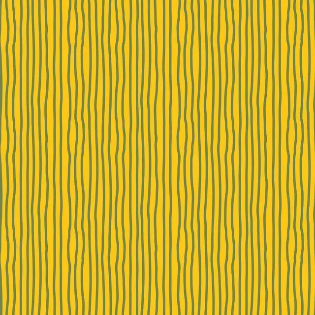 Kissen Aloha Stripes Vertical yellow