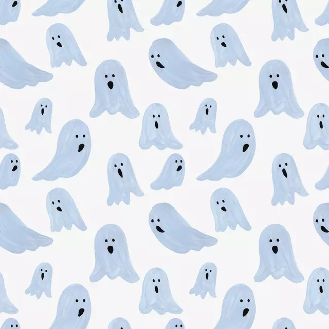 Bankauflage Halloween Boo Pattern