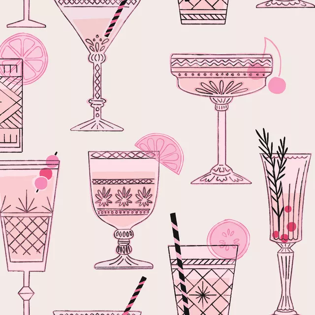 Raffrollo Cocktail Gläser