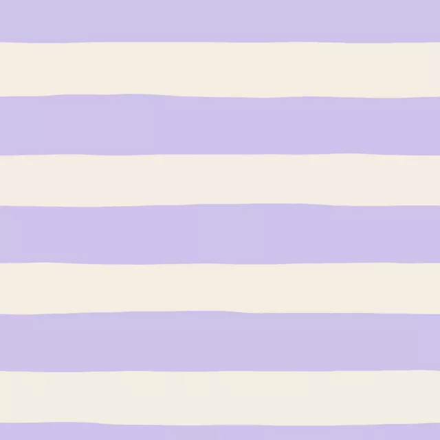 Tischläufer Schmale Streifen Lavendel