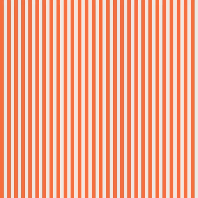 Kissen Stripes Karotten-Orange