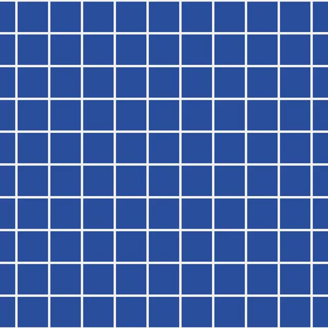 Kissen Grid blau