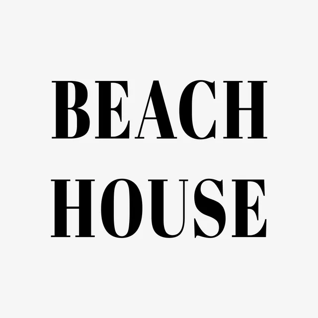 Tischset Beach House midnight black
