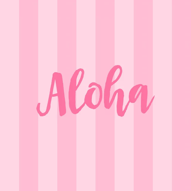 Kissen Pink Summer Aloha