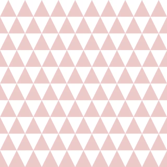 Bodenkissen Rosa Dreiecke Muster