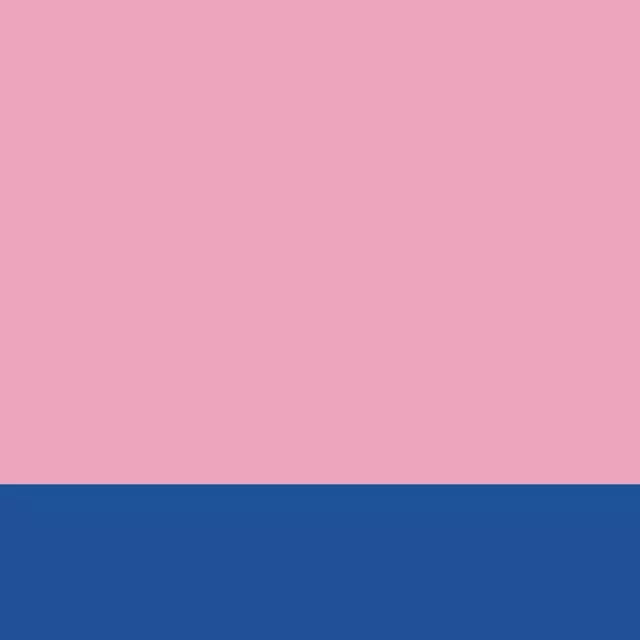 Kissen Colorblocking Pink&Blau