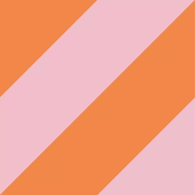 Tischdecke Stripes Orange Rosa