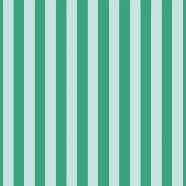 Tischset cabana stripes - grun