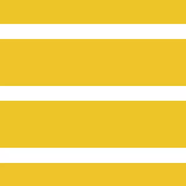 Bodenkissen Sonnen Gelb - Streifen