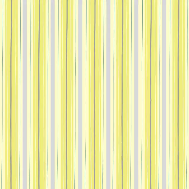 Textilposter Gestreift 03 Gelb Grau