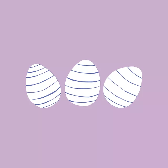 Kissen Eier