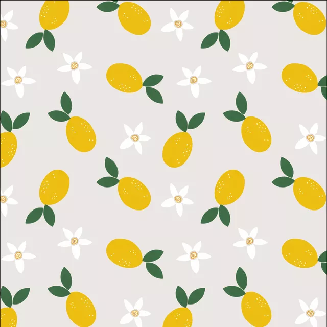 Tischdecke Lemons & Flowers