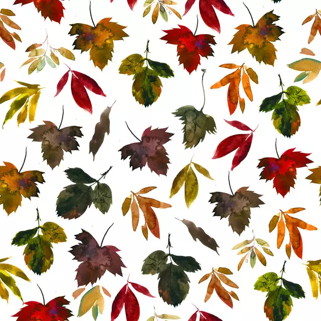 Tischset Blätterfall