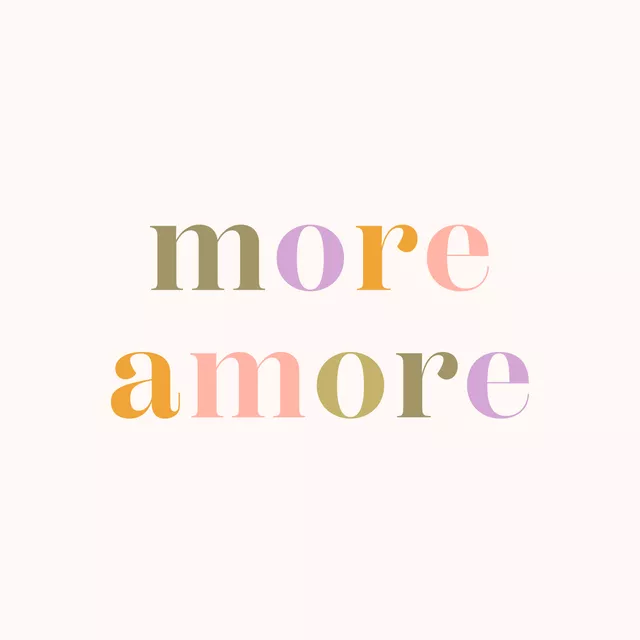 Kissen More Amore