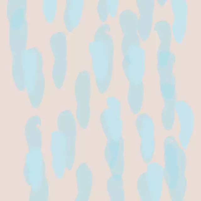 Kissen Soft Light Blue Rose