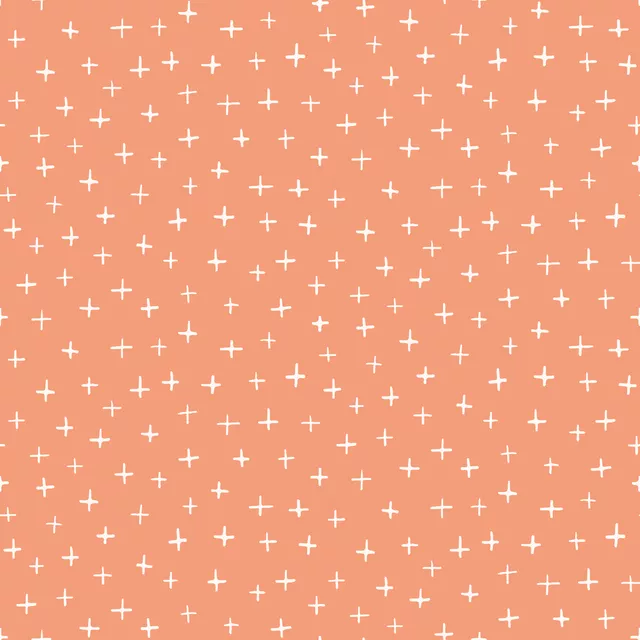 Bodenkissen Stargazing orange