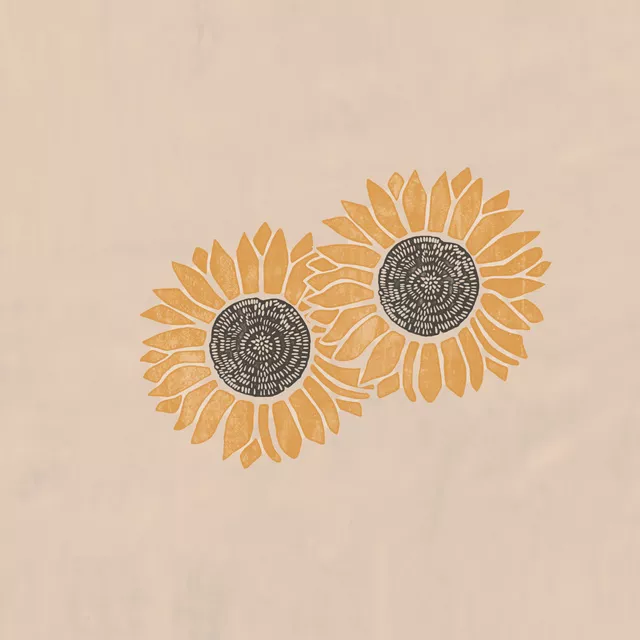 Servietten Sunflowers