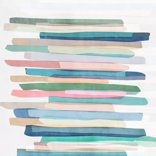 Tischläufer Pastel Stripes 1