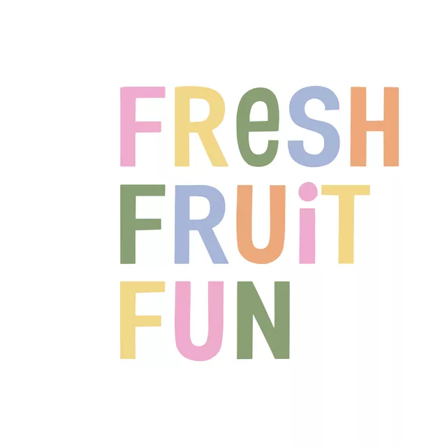 Tischset Fresh Fruit Fun