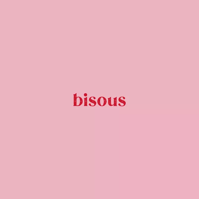Kissen Bisous Pink Rot