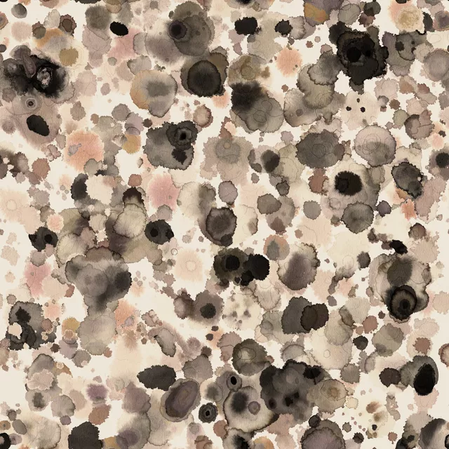 Raffrollo Watercolor Marble Dots Rustic