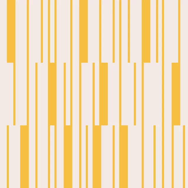 Flächenvorhang Lines & Stripes | gelb