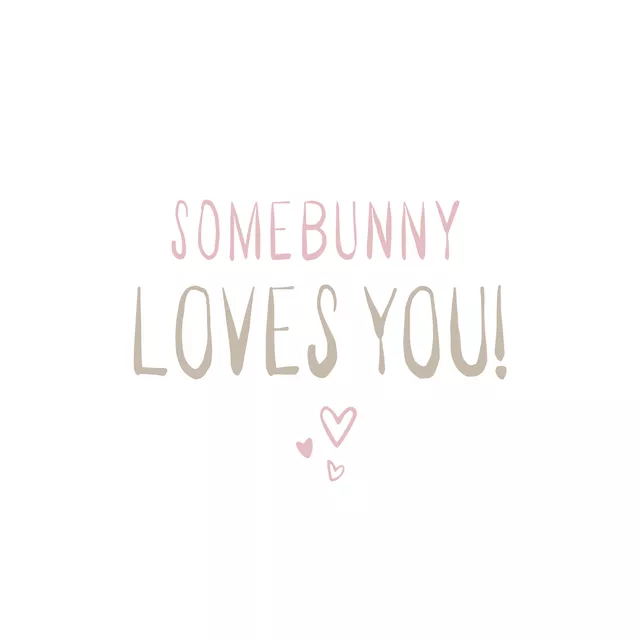 Kissen Some bunny loves you