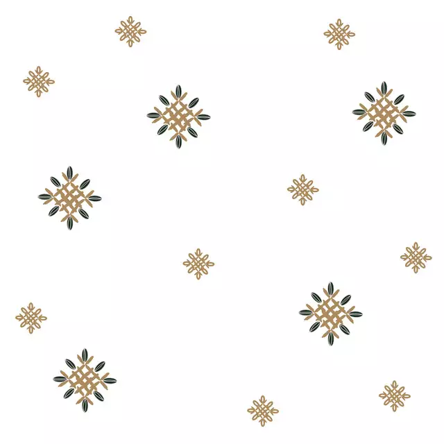 Servietten Strohsterne Beige