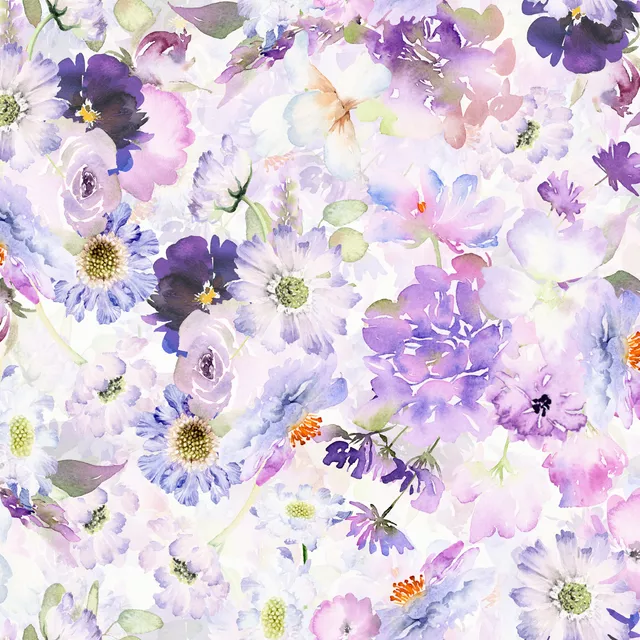 Tischset Lila Sommerwiese