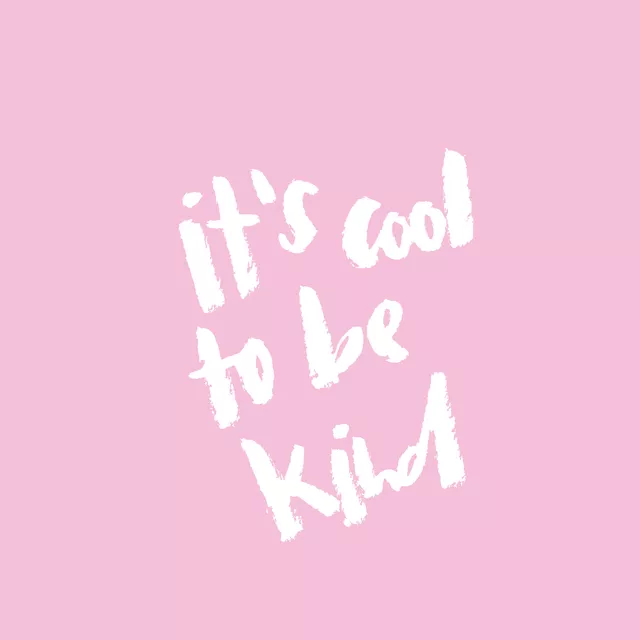 Kissen Cool to be kind