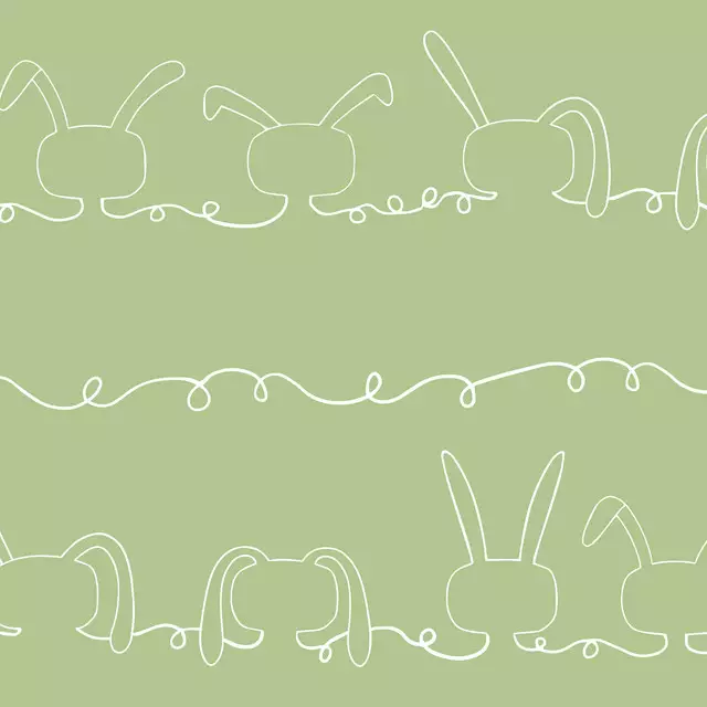 Kissen Rabbit On The Line