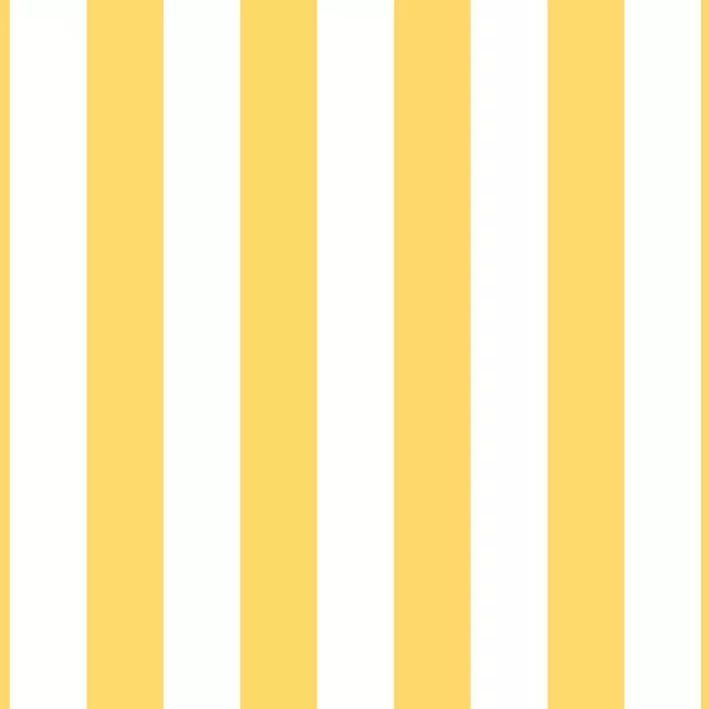 Kissen cabana stripes - gelb