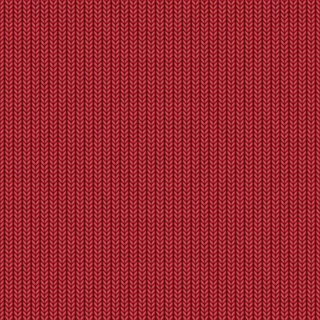 Flächenvorhang Cosy Knit Warm Red