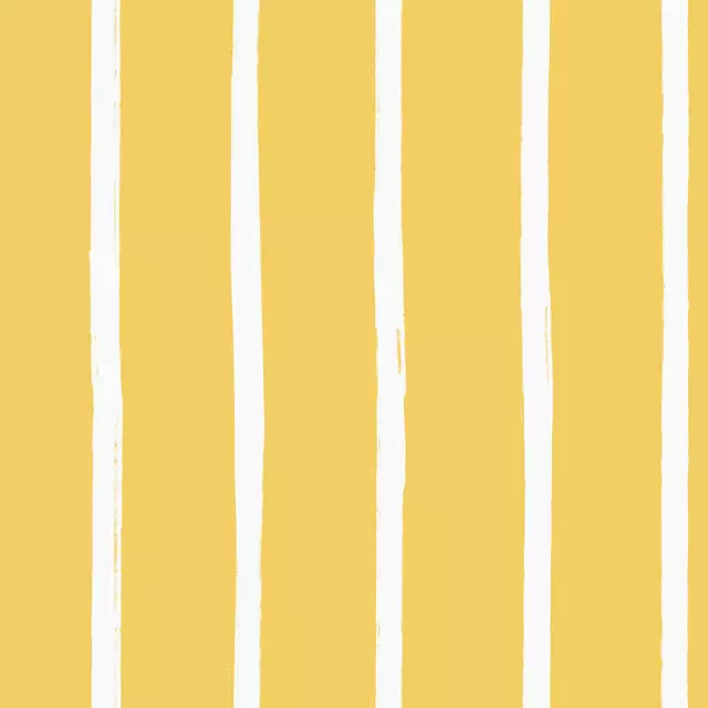 Raffrollo Scandinavian Stripe Yellow