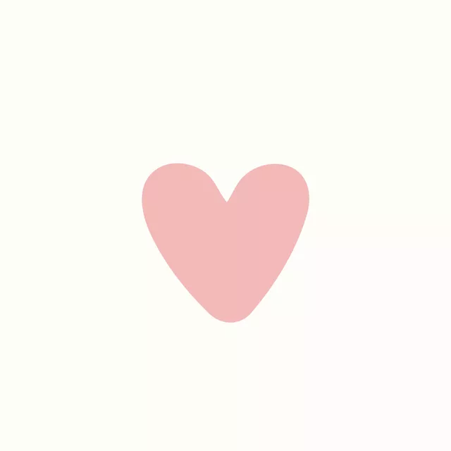 Kissen Heart rosa
