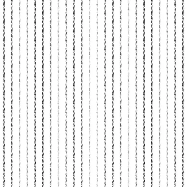 Tischdecke Nadelstreifen schwarz-weiß