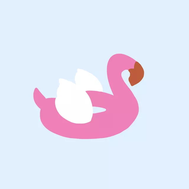 Kissen Flamingo