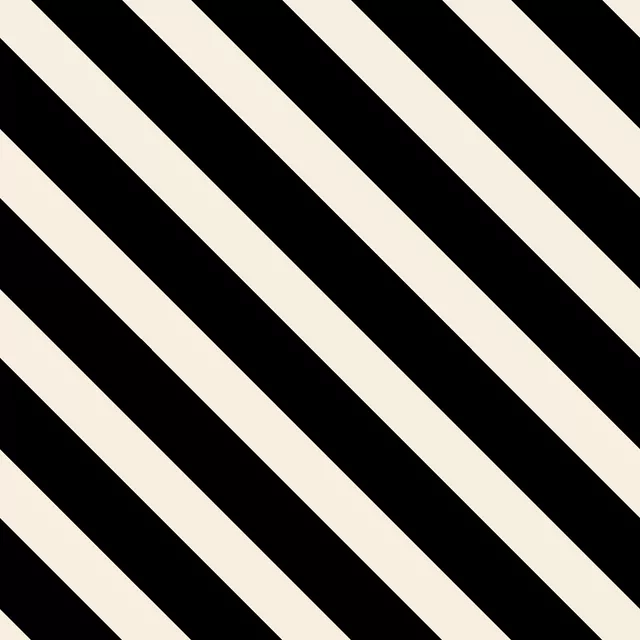 Dekovorhang Stripes diagonal small black