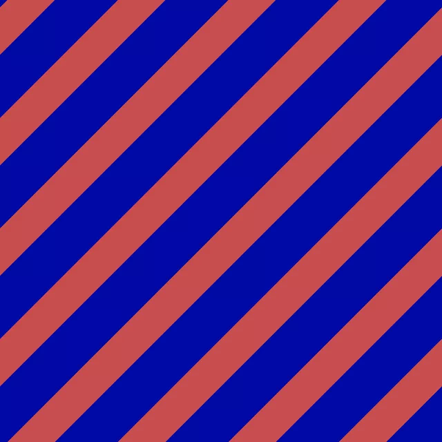 Dekovorhang Stripes diagonal small blue