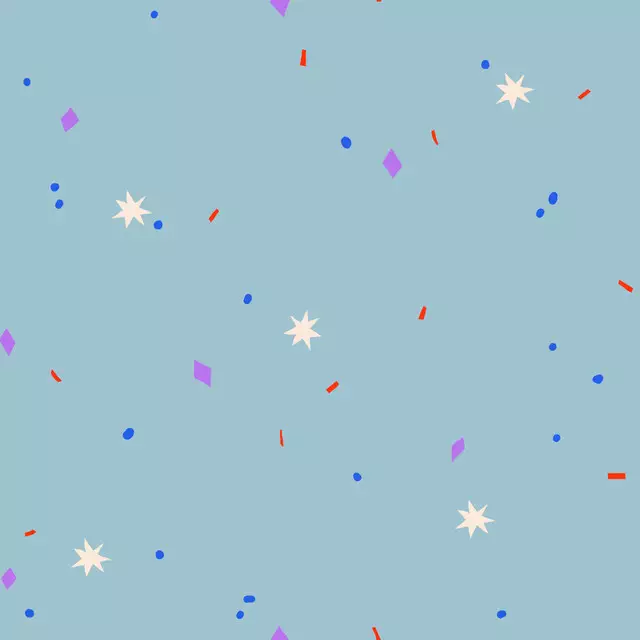 Bodenkissen Sparkle Confetti