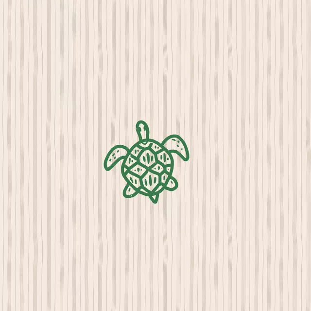 Kissen Schildkröte grün