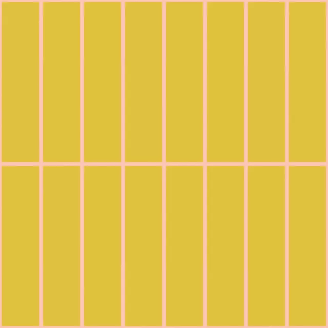 Kissen Grid gelb rosa