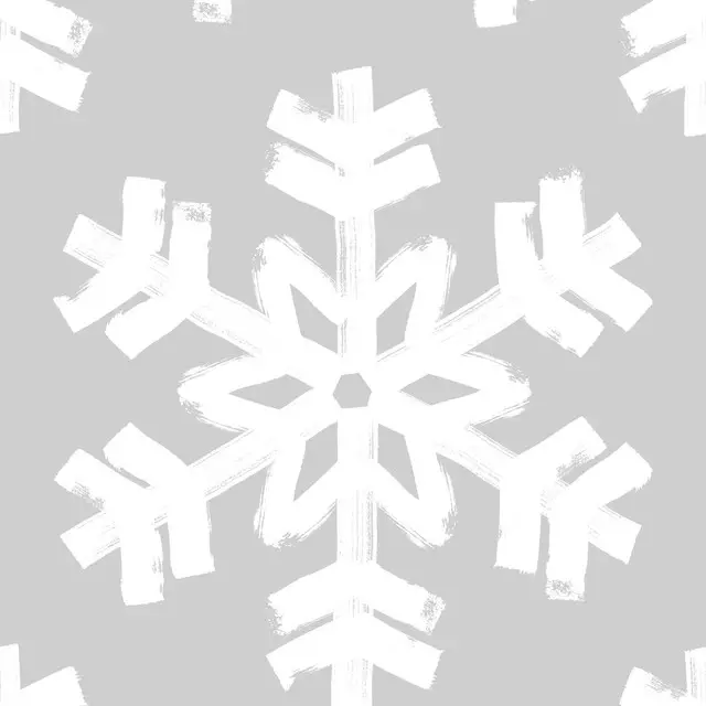 Tischläufer Winterzauber Schneekristall 2