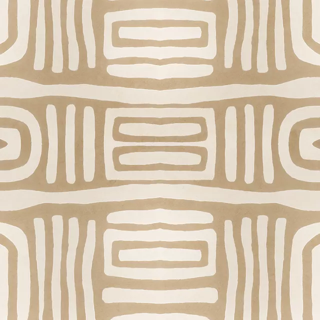 Sitzkissen Terracotta Tribal 3