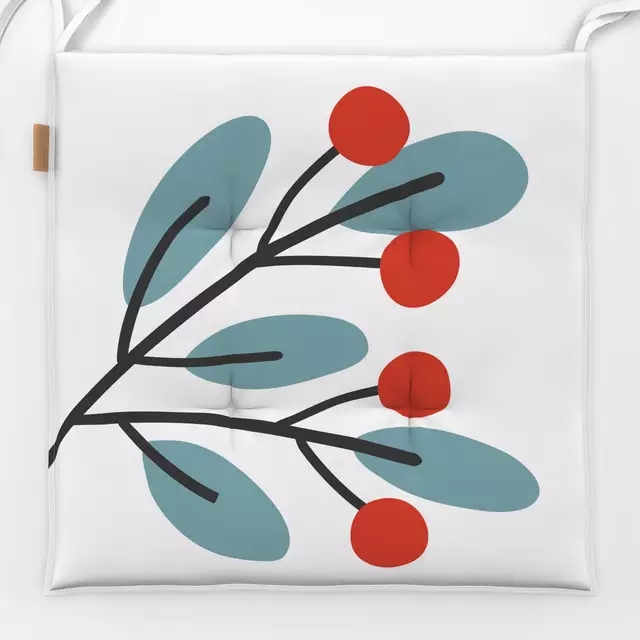 Sitzkissen Holy Jolly mistletoe 1