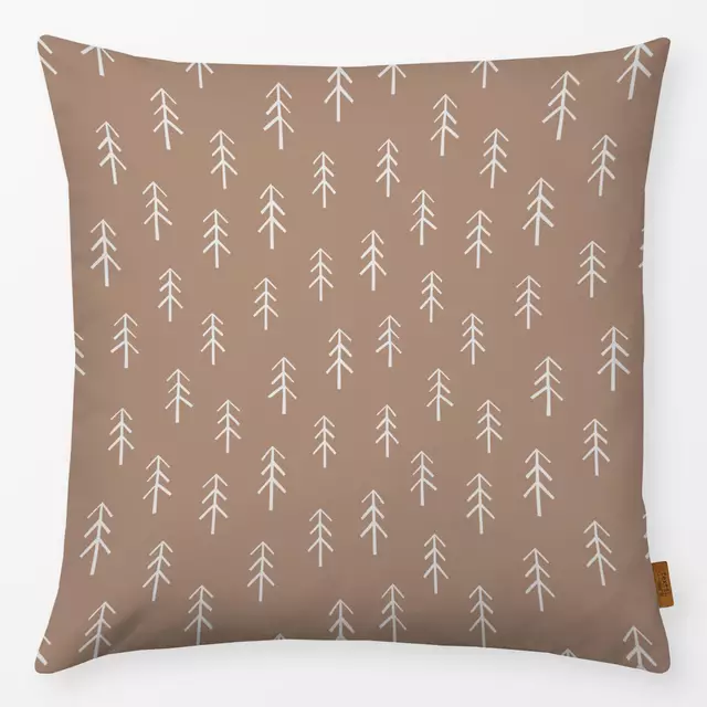 Kissen Wald Forest braun brown