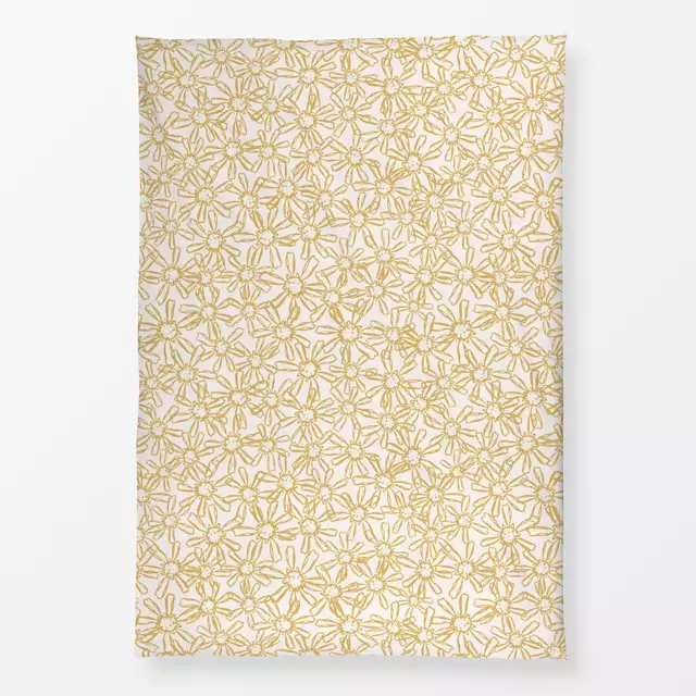 Floral Lace Mustard