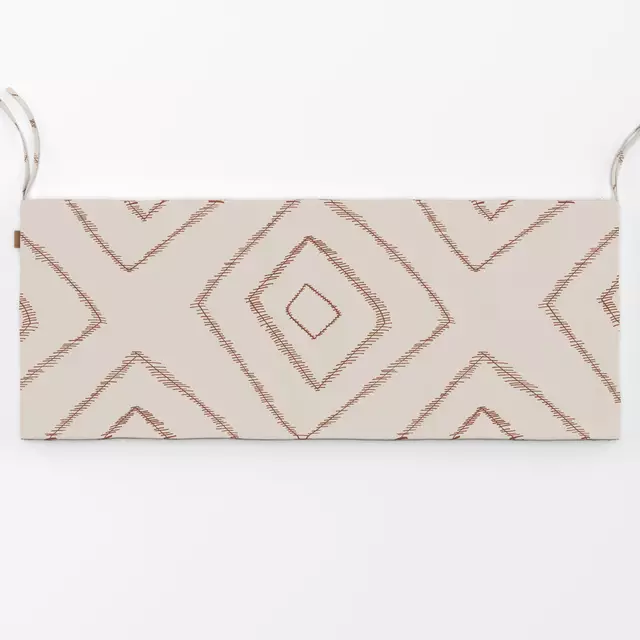 Bankauflage Stripy Boho Rectangle