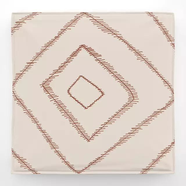 Stripy Boho Rectangle